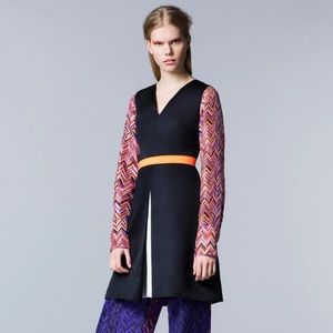 Roksanda Dress Reiley Printed Satin V Neck A Line